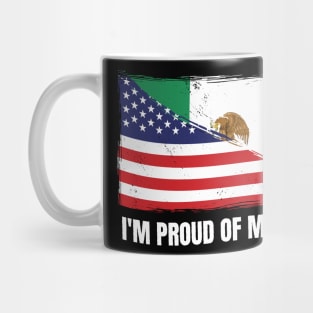 Proud Mexico Flag, Mexico gift heritage, Mexican girl Boy Friend Mexicano Chingona Mug